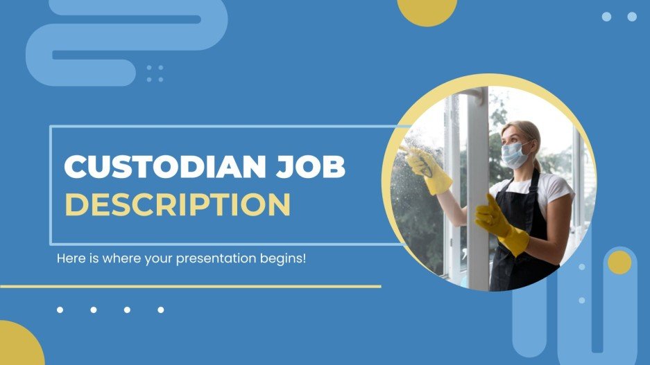 Sample Job Description For Custodian