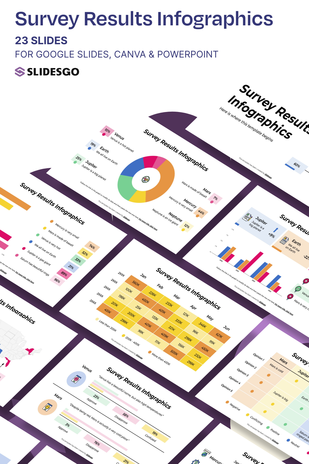 Survey Results Infographics Template