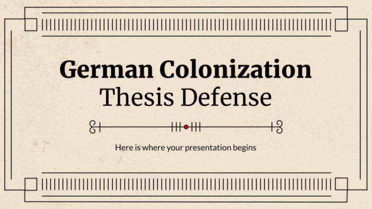 new project presentation ppt Thesis Defense