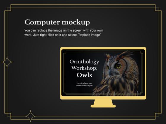 Ornithology Workshop: Owls presentation template 