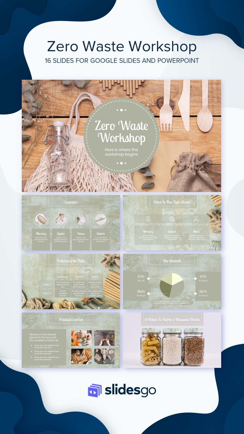Zero Waste Google Slides Theme and PPT Template