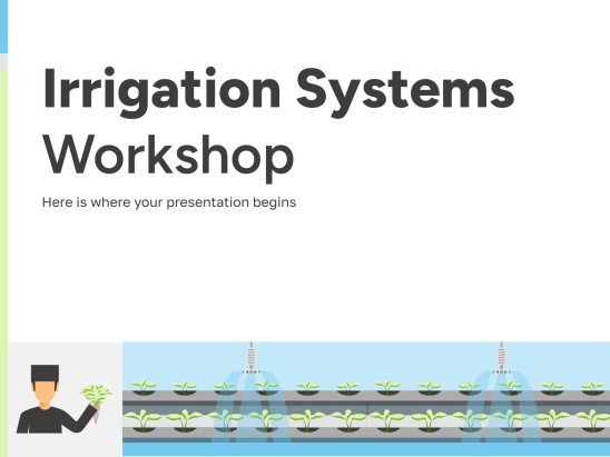 Irrigation Systems Workshop presentation template 