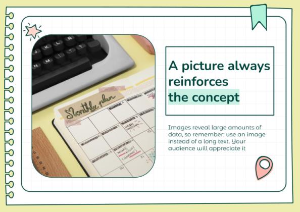 Doodle Online Notebook Personal Organizer presentation template 