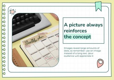 Doodle Online Notebook Personal Organizer presentation template 