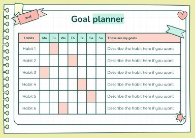 Doodle Online Notebook Personal Organizer presentation template 