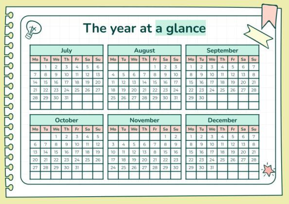 Doodle Online Notebook Personal Organizer presentation template 