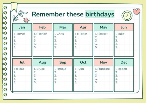 Doodle Online Notebook Personal Organizer presentation template 