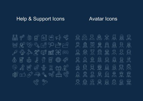 Doodle Online Notebook Personal Organizer presentation template 