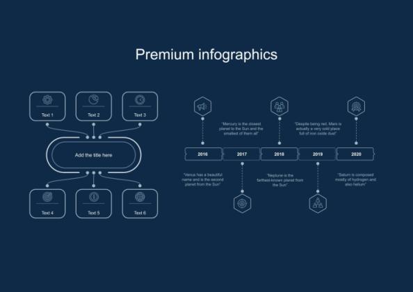 Doodle Online Notebook Personal Organizer presentation template 