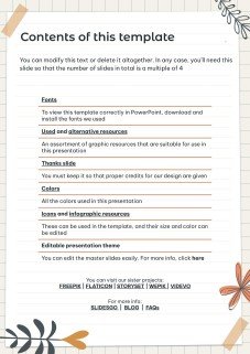 Mood Board Notebook presentation template 