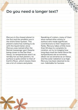 Mood Board Notebook presentation template 