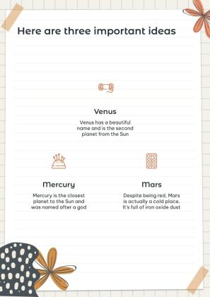 Mood Board Notebook presentation template 