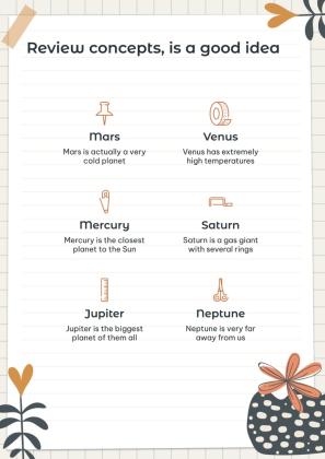 Mood Board Notebook presentation template 