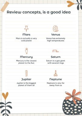 Mood Board Notebook presentation template 