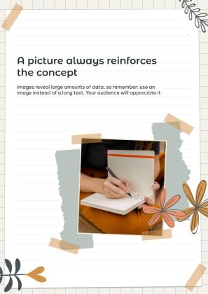 Mood Board Notebook presentation template 