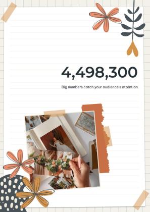 Mood Board Notebook presentation template 