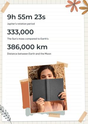 Mood Board Notebook presentation template 