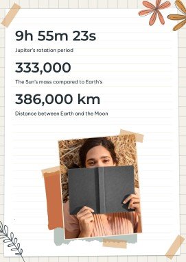 Mood Board Notebook presentation template 