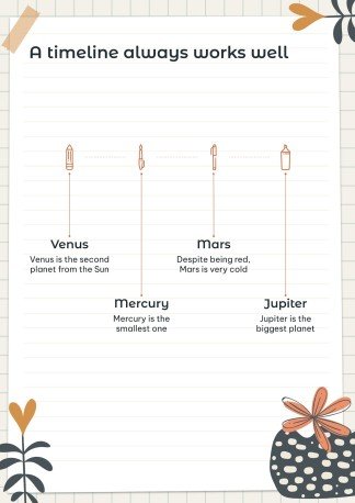 Mood Board Notebook presentation template 