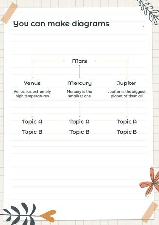 Mood Board Notebook presentation template 