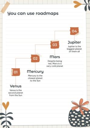 Mood Board Notebook presentation template 