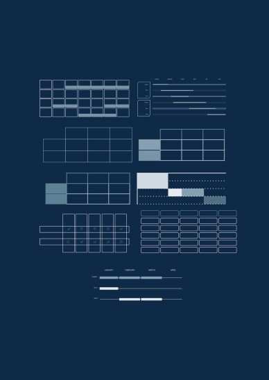 Mood Board Notebook presentation template 