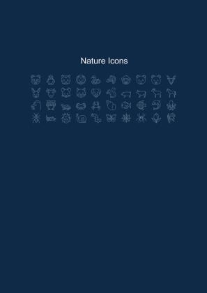 Mood Board Notebook presentation template 