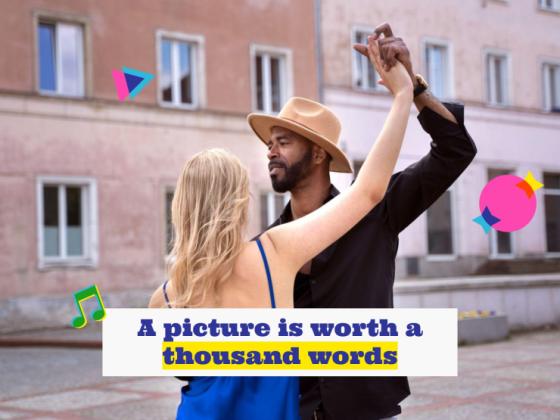 메렝게 댄스 워크숍 프레젠테이션 템플릿