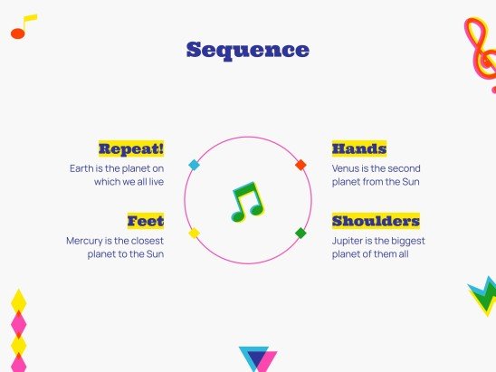 메렝게 댄스 워크숍 프레젠테이션 템플릿