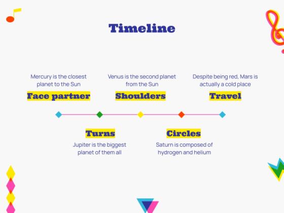 메렝게 댄스 워크숍 프레젠테이션 템플릿