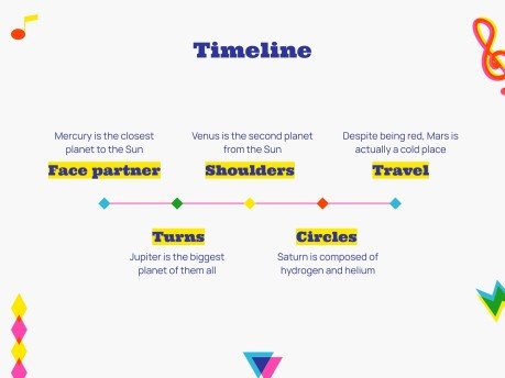 메렝게 댄스 워크숍 프레젠테이션 템플릿