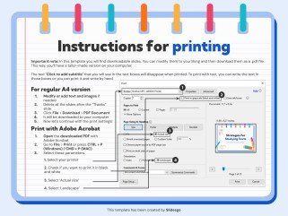 Strategies for Studying Texts presentation template 
