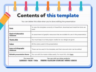 Strategies for Studying Texts presentation template 