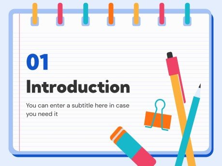 Strategies for Studying Texts presentation template 