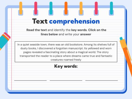 Strategies for Studying Texts presentation template 
