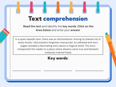 Strategies for Studying Texts presentation template 