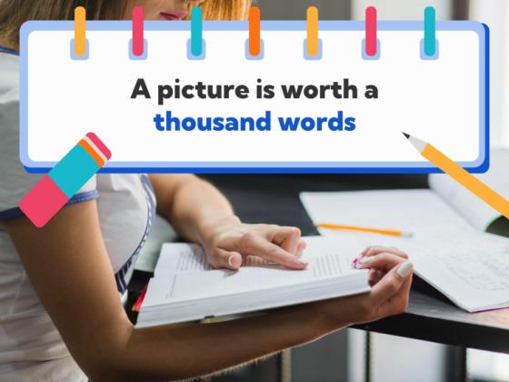 Strategies for Studying Texts presentation template 