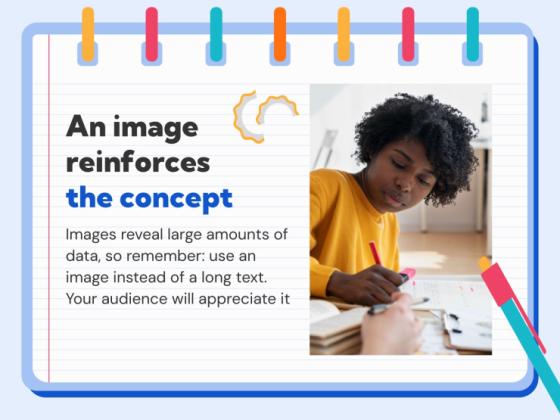 Strategies for Studying Texts presentation template 