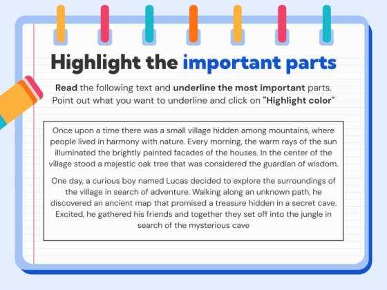 Strategies for Studying Texts presentation template 