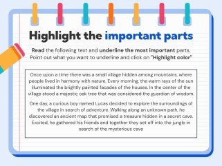 Strategies for Studying Texts presentation template 