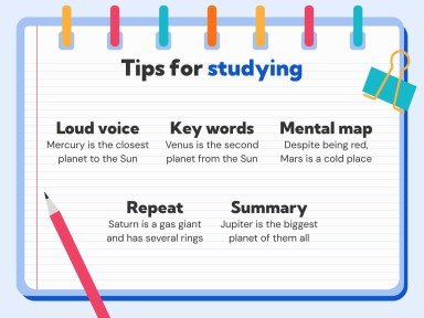Strategies for Studying Texts presentation template 