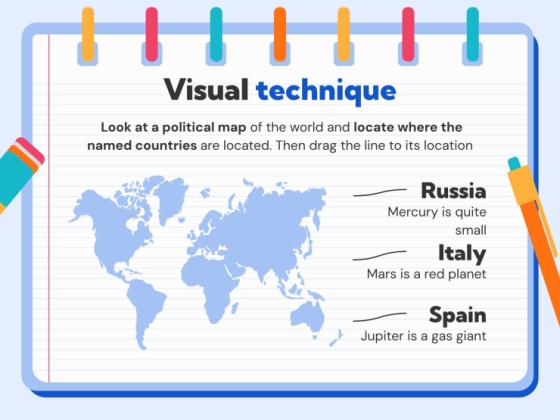 Strategies for Studying Texts presentation template 