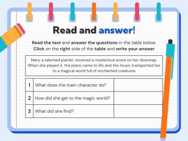 Strategies for Studying Texts presentation template 