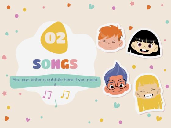 Aktivitäten zu Gefühlen für den Kindergarten Präsentationsvorlage