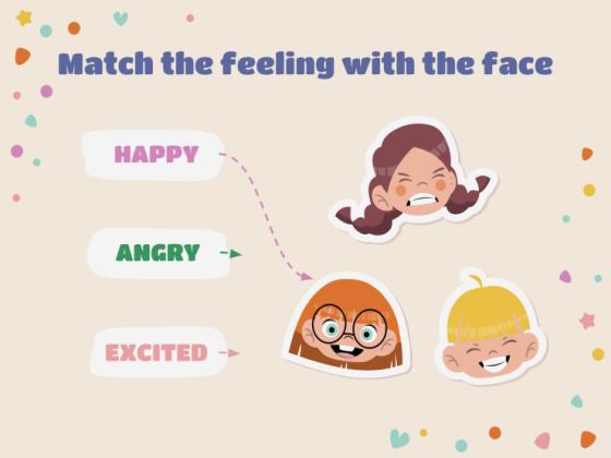 Aktivitäten zu Gefühlen für den Kindergarten Präsentationsvorlage