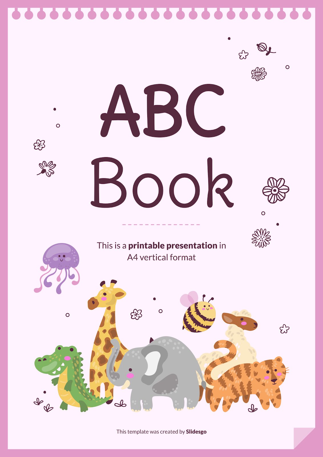 Das ABC-Buch Präsentationsvorlage