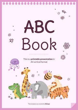 Das ABC-Buch Präsentationsvorlage