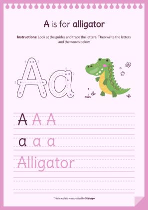 Das ABC-Buch Präsentationsvorlage