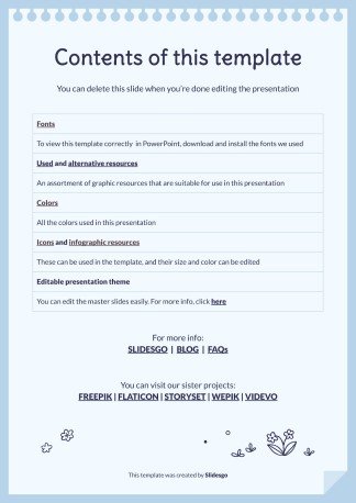 Plantilla de presentación Libro del abecedario