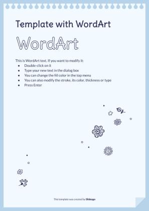 Plantilla de presentación Libro del abecedario